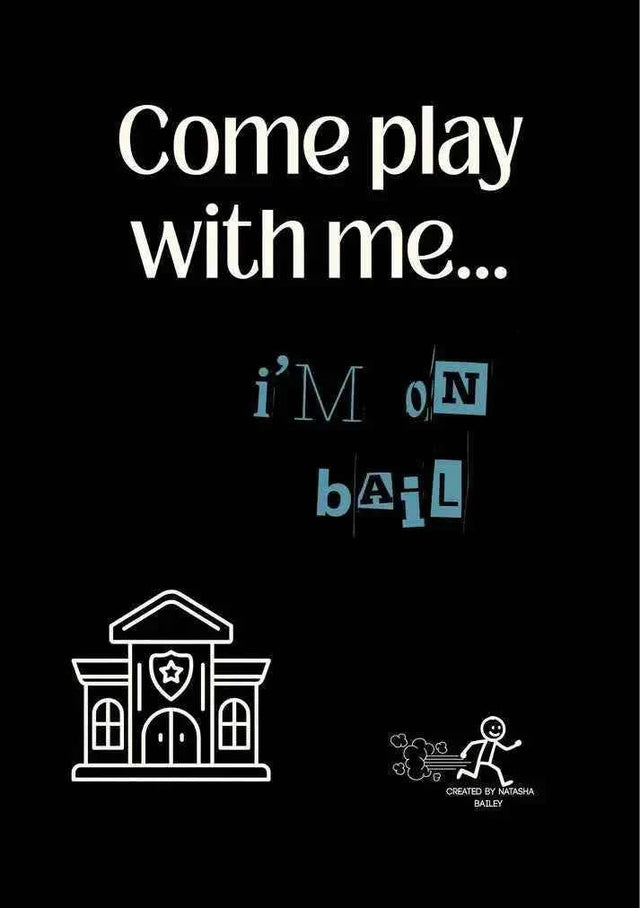 I'm on Bail Guided Word Puzzle Book – Fun Brain Activity
