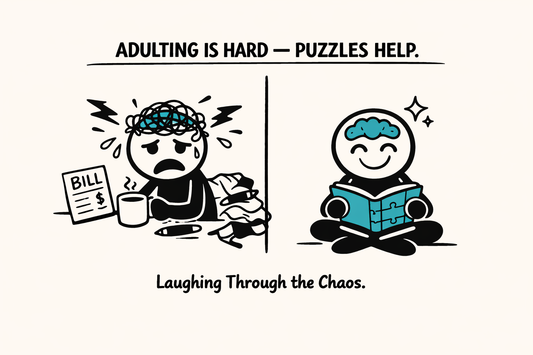 Adulting Is Hard: Here’s Why Puzzle Books Make It Easier - Ink & Attitude Co