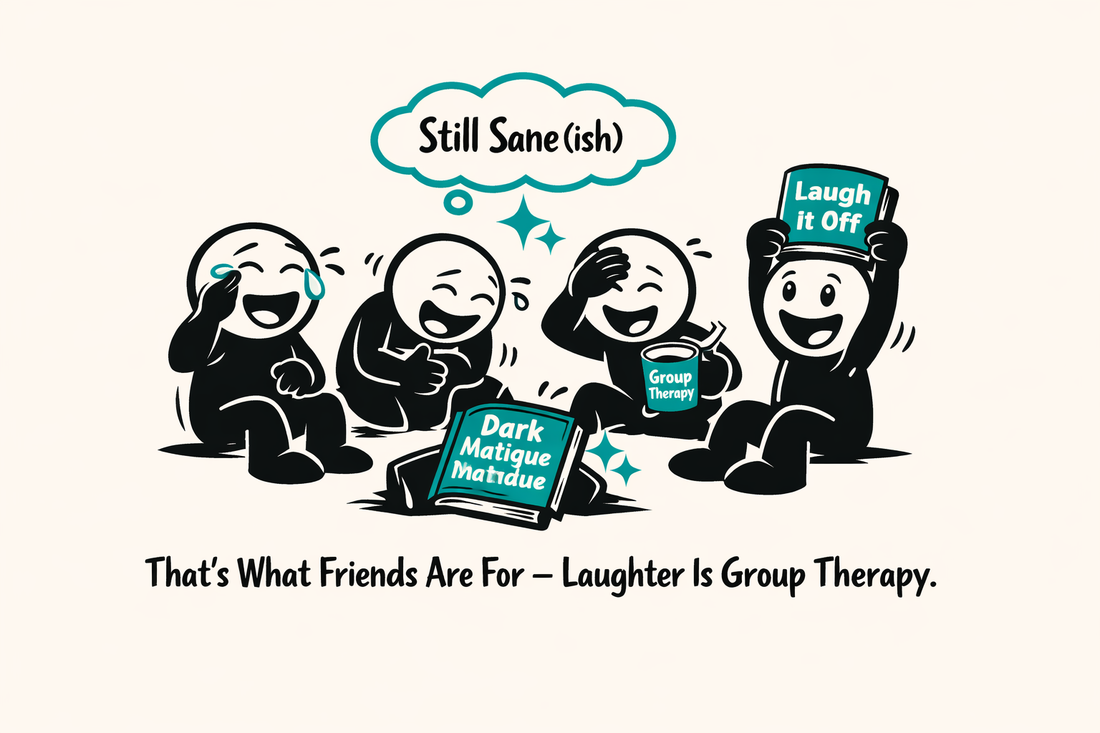 That’s What Friends Are For: Why Shared Laughter Keeps Us Sane - Ink & Attitude Co