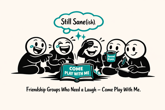 The Ultimate Adult Puzzle Book for Friendship Groups Who Need a Laugh - Ink & Attitude Co