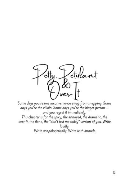 Ink & Attitude - Adult Prompt Journal - Ink & Attitude Co