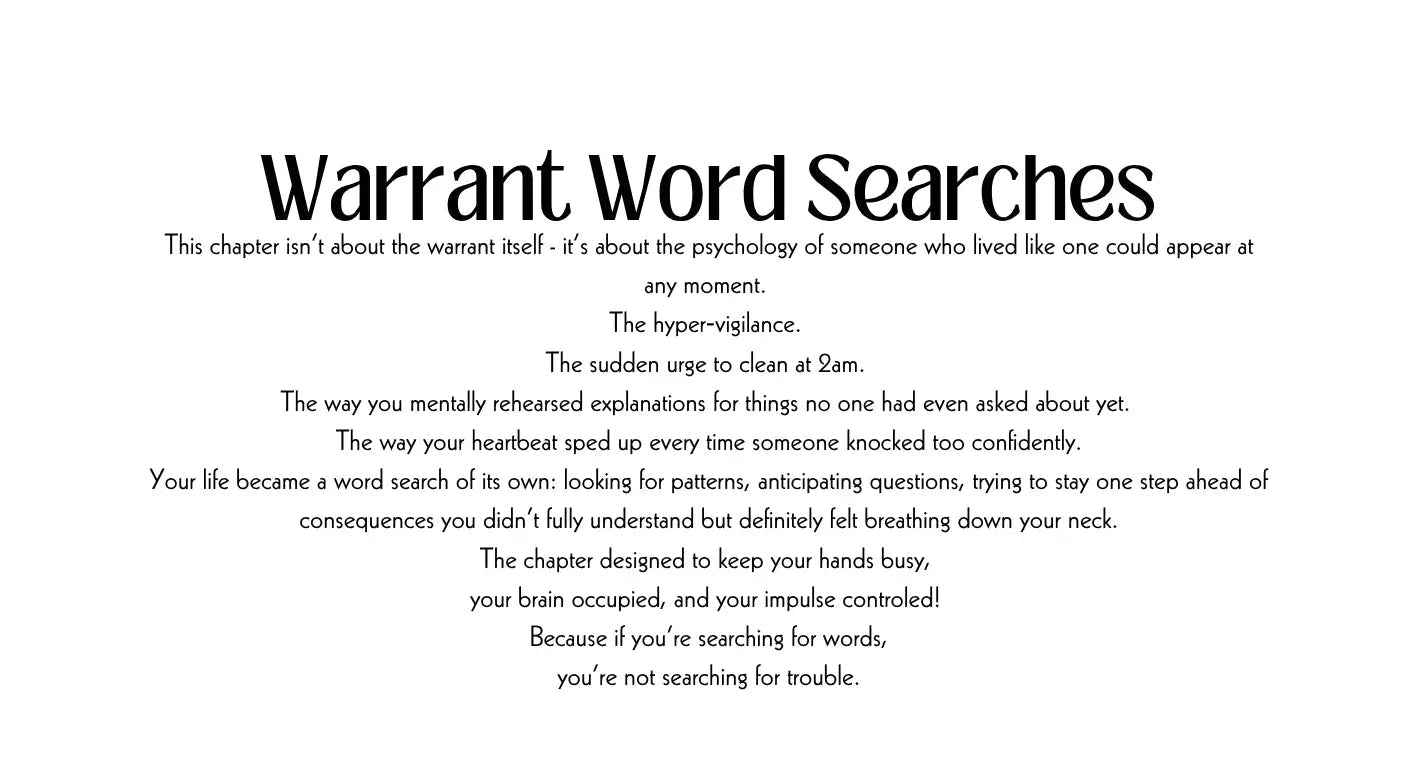 I'm on Bail Guided Word Puzzle Book – Fun Brain Activity