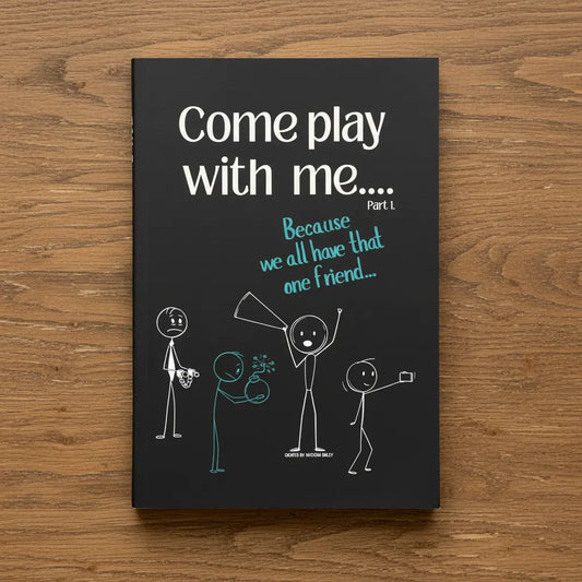 Because We All Have That One Friend... Activity Book | Adult Word Puzzles - Ink & Attitude Co Perfectly bound paperback