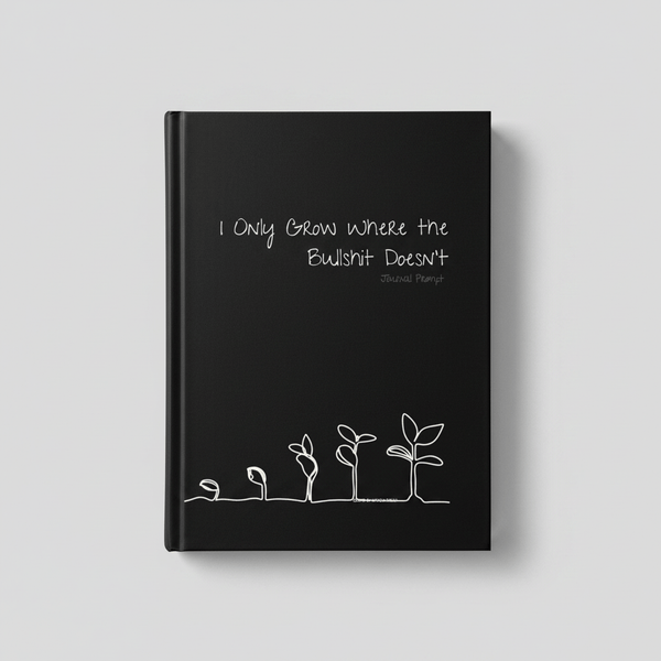I Only Grow Where the Bullshit Doesn't - clean mockup
